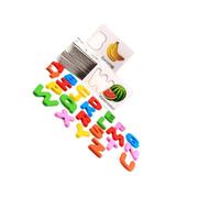 QUXVUIS Tabella tascabile per l'apprendimento dell'alfabeto per bambini. Sviluppa il riconoscimento delle lettere. Migliora l'identificazione di colori e
