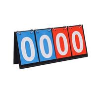 QUXVUIS Tabellone segnapunti per Partite di Calcio Compatto e Portatile per i Punti di Badminton in Movimento Tabellone segnapunti per Calcio con Ribaltabile