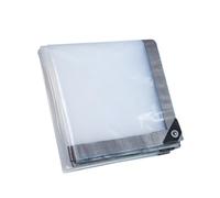 QUXVUIS Telone Trasparente Impermeabile Robusto Trasparente e Piante da Giardino Telo Protettivo Resistente e utile, 2 * 6 mt