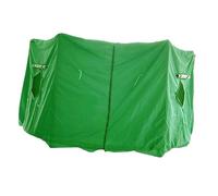 QUXVUIS Tenda da trampolino per bambini Fun And Combined Accessorio per tenda da trampolino per bambini Jumpers Sun And Wind Outdoors Accessorio per copertura per, Verde, 8 piedi 6 pali