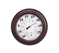 QUXVUIS Termometro Igrometro Vintage Display Indoor Outdoor umidità Temperatura Misurazione della Parete Camera da Letto