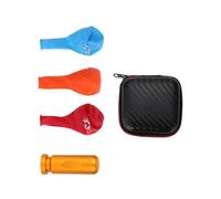 QUXVUIS Trainer versatile per la compensazione dell'udito subacqueo con strumenti a palloncino compatti per attività subacquee, allenamento della pressione auricolare, Oro, 5.9 centimetri