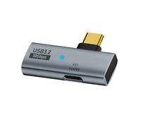 QUXVUIS USB C OTG con adattatore di ricarica garantisce una connessione dati veloce e un'alimentazione di energia per i dispositivi. L'adattatore è e