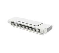 QUXVUIS Ventola per schermo del computer Ventilatori elettrici Dispositivo di atomizzazione del vento forte Clip senza lama Raffreddatore d'aria silenzioso per dormitorio dell'home office, Bianco