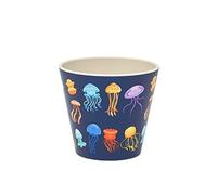 Quy cup Espresso - 100% Design Italiano Realizzata in R-pet (Recycled Pet) per uso alimentare Tazzina da 90 ml (coperchio non incluso) /0% di bisfenolo-A e melamina (MEDUSE)
