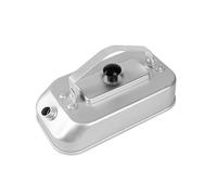 QUYBSGWJ Kettle Da Campeggio in Lega Di Alluminio Da 0,3 Litri, Leggera E Portatile, Con Manico,Argento,15.5 * 8.5 * 3.5cm