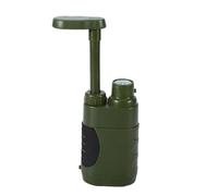 QUYBSGWJ Pompa Di Filtrazione Dell'acqua A 0,01 Micron Per Campeggio, Sistema Multifunzionale Per La Sopravvivenza E Per Bere,Verde,13.8 * 8.1 * 23.5cm