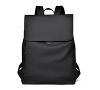 QUYBSGWJ Zaino Per Laptop Roll Top Impermeabile in Tinta Unita Personalizzato Casual Da Uomo Di Grande Capacità,Nero,32 * 11 * 42 cm