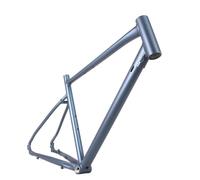 QUYCOIU 700C Telaio Bici da Strada 47/52 Cm Lega di Alluminio Telaio Freno A Disco Routing Interno per Telaio da Bici Fuoristrada/Gravel/da Strada Peso 1870G(Gray,52cm)