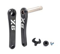 QUYCOIU Bicicletta da Montagna Guarnitura 170mm 175mm Braccio Pedivella Integrata Cava Montaggio GXP Manovella Compatibile con 9/10/11/12 velocità Lega di Alluminio(170mm)