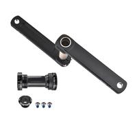 QUYCOIU Bicicletta da Strada Guarnitura 165/170/172,5/175mm Braccio Pedivella Integrata Cava Manovella Montaggio GXP con Movimento Centrale 7-12 velocità Lega di Alluminio(165mm)