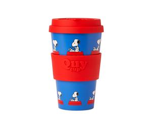 QUYCUP SNOOPY WRITING TRAVEL MUG 400 ML