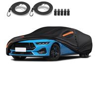 QUYDDC Copertura completa per auto speciale adatta per Ford Mustang 2005-2024 Cabrio/Coupé, tessuto Oxford 600D ultra pesante, può resistere all'esposizione al sole estivo e alla neve, pioggia,