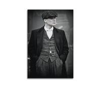 QUYEBRHFY Poster decorativo da parete con motivo di Thomas di Peaky Blinders, decorazione artistica vintage, stampa di film, poster decorativo per stanza, 30 x 45 cm, senza cornice