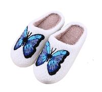 QuyiFa Pantofole bassotto per donna, pantofole per cani per donna e uomo, pantofole con simpatici animali, morbide pantofole da casa in peluche (A11,38-39)