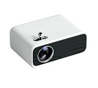 QUYNAGER QUYNAGER Mini Protable Multimedia 720P Smart Projecotr Proiettore Home Theater Video Beam LED 250 ANSI Proiettore (D come mostrato)
