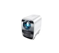QUYNAGER QUYNAGER Proiettore Home 1080P Wireless Camera da letto Proiettore Parete Ufficio Home Theater TV Schermo di proiezione laterale Proiettore (D Come mostrato)