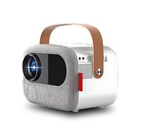 QUYNAGER QUYNAGER Proiettore LCD 1080P 4500 Lumen compatibile Senza Schermo TV Mini Dormitorio Studente Home Theater Proiezione a Parete Camera da Letto