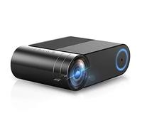 QUYNAGER QUYNAGER YG420 Mini proiettore LED video portatile nativo 720P per smartphone multi-schermo 1080P Proiettore YG421 (dimensioni: YG420 Versione base) (Versione base YG420 a un colore)