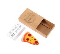 Quystetes 1 Set di Mini Scatole Regalo per Giocattoli per Pizza. Simpatico Regalo di novità