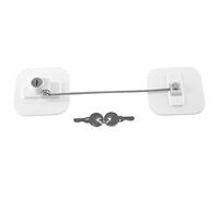 Quystetes Blocco Frigo, Blocchi Frigorifero, Blocco Congelatore con Chiave per La Sicurezza Dei Bambini, Blocchi per Bloccare Frigorifero e Armadietti-1Pack