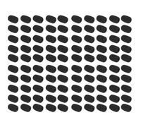 Quystetes Coprini in Schiuma per Microfono A Cuffie per Microfono da Microfono in Schiuma da 100 Pc per Microfono Auricolare 27x 17x 6mm