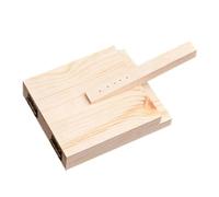 Quystetes Gnocchi Maker Strumento per Pressare L'Impasto Macchina per Artefatti per La Pelle Dei Gnocchi Manuale da Cucina DIY Stampo per Pressa per Legno Gadget da Cucina B