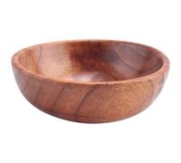 Quystetes Piccolo Piatto in Legno Sale Salsa Sapore spezie Piatto Cena Colazione Piatto condimento Tazza Utensili da Cucina Anti-Caduta condimento Piatto