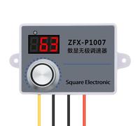 Quystetes ZFX-P1007 Regolatore di Velocità Ventola Regolabile 220 V Interruttori PWM Regolatore di Velocità Condizionatore Display Digitale Riduttore Motore