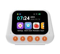 Quzenn Orologio Sveglia Intelligente per Bambini con Intelligenza Artificiale, Dialogo Vocale Multifunzionale, Gestione del Tempo, Orologio Auto-Disciplinato B