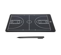 Quzenn Tabellone Elettronico per Allenatori di Basket Lavagna per Indicatori di Strategia Digitale con Schermo LCD e Penna Stilo per Basket, Calcio