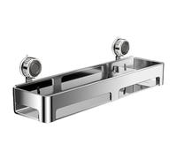 Quzente Mensole da bagno a parete, con , senza fori, per sapone per camera da , cucina, casa, appartamento, dormitorio, hotel, shampoo, spugna, trucco