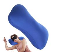 Quzente Mini Microbead Roll Pillow Neck, Microbead Roll Pillow Cushion, Cuscini di supporto cervicale, Microbeads Travel Neck Support Pillows, Dolori collo per dormire in viaggio, 38x20cm