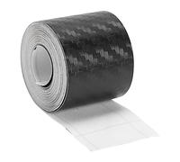Quzente Nastro in Fibra di Carbonio per Auto,Pellicola per Dettagli avvolgenti - Adesivo Impermeabile Autoadesivo in Tessuto Twill, Adesivo AntiGraffio per cruscotto Auto, paraurti