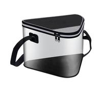 Quzente Secchio da multifunzione, con manico per il trasporto, contenitore pieghevole per pesci, per picnic, campeggio, feste all'aperto, torrenti, fiumi, laghi, mare, barca, kayak, canoa