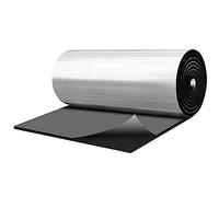 Quzente Tappetino Isolante Acustico per Auto - Isolante antirumore Autoadesivo per autoveicoli,Strumento di smorzamento del Veicolo Impermeabile per Cofano, Porta, Tetto e Firewall