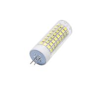 QVAQHBDBVM 1fortunate Confezione da 10, LED Mini Corn Bulb AC220v G9/E12/E14/G4 Lampadario di cristallo dimmerabile Lampade 10W 102leds Lampadina dimmerabile(Warm White G4)