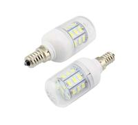 QVAQHBDBVM 1fortunate Pack of 1, Led Spotlight Bulb AC220V E27/E14/E12/B22/GU10/G9 4W Smd5730-27Leds Home Candle Lighting(Warm White,E14)