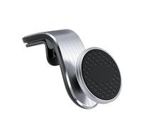 QVBGFF Supporto per Telefono Auto, per Audi A3 8P 8L Sportback A6 4F A4 A6 A5 A7 Q2 Q3 Q5 Q7 1995-2023 2024 Presa d'Aria Automobile Porta Cellulare,Stabile e Robusto,B/Silver