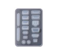 Qvorlth Set di 15 tappi antipolvere in silicone per porta dati USB, protezione universale per laptop, interfaccia PC, copertura impermeabile per USB di tipo A (trasparente)