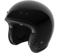 Qwart BB Casco a reazione, nero, Taglia L (59/60)
