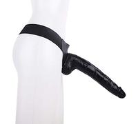QWASZX 12 Pollici / 30,5 cm Indossabile Dildo Sex Toys per Donne Uomini E Coppie Giocattoli Sessuali per SM Sex Toys Lesbiche con Cinturino in Nylon Regolabile E Dildo Ondulato in Silicone