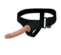 QWASZX 6,88 Pollici / 17,5 cm Indossabile Dildo Sex Toys per Donne Uomini E Coppie Giocattoli Sessuali per SM Sex Toys Lesbiche con Cinturino in Nylon Regolabile E Dildo Ondulato in Silicone