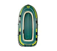 QWAXTRIW Kayak di 2-4 Persone, Barca Gonfiabile con pagaia a Corda della Pompa, Barca del pontone per Adulti Che pescano Kayak gommoso, 1pcs (Colore: style1, Dimensione: 260 cm)