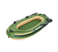 QWAXTRIW Kayak Gonfiabile, Kayak da Pesca con Paddle a Corda della Pompa dell'Aria, Canoa in Barca Gonfiabile per Adulti, usata in Laghi e Mari in Estate