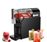 QWAXTRIW Macchina di SSUSH Ice Commercio 1.8L - Produttore di Bevande congelate da 200 W per fanghi, frullati, succhi di Frutta e Cocktail - autopulente con Illuminazione a LED e Pulizia a Un Touch