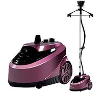 QWAXTRIW Piroscafi di Indumenti Verticali con Serbatoio dell'Acqua da 2,5 Litri in Ferro a Vapore Multifunzionale 9 rettifica per Ingranaggi, a Vapore per Abiti Professionali da 2000 W per la