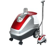 QWAXTRIW Steamatore di Abbigliamento ad Alta Potenza, Pannello in Acciaio Inossidabile Ispessito, Materiale, combustione antidrina, Continuo e duratura per Centri Commerciali, ECC. (Rosso)