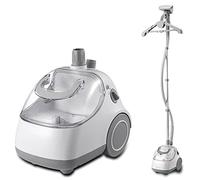 QWAXTRIW Vestiti 1500 w cumer piroscafo con a Vapore a Temperatura a 98 °, Vestiti a Vapore Rilasciare Le Rughe in pochissimo Tempo, piroscafo con Il Flusso di Vapore da 30 g/min