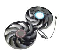 QWCOZSY 2 Pezzi/Lotto FD10015M12D 12V 0.45A 95mm Ventola VGA per Sapphire per RX7600XT 7700XT 7800XT Pulse di Raffreddamento per Scheda Grafica Facili da sostituire